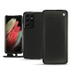 Custodia in pelle Samsung Galaxy S21 Ultra - Noir ( Nappa - Black ) 