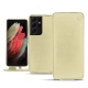 Custodia in pelle Samsung Galaxy S21 Ultra - Beige ( Nappa - Pantone 7502C ) 