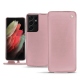 Lederschutzhülle Samsung Galaxy S21 Ultra - Rose ( Nappa - Pantone 2365C ) 