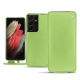 レザーケース Samsung Galaxy S21 Ultra - Vert olive ( Nappa - Pantone 578U ) 