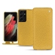 レザーケース Samsung Galaxy S21 Ultra - Mimosa ( Pantone 141C ) 