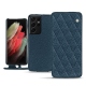 Lederschutzhülle Samsung Galaxy S21 Ultra - Indigo - Couture ( Pantone 303U ) 