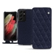 Lederschutzhülle Samsung Galaxy S21 Ultra - Cobalt - Couture ( Pantone 2766C ) 