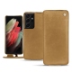 レザーケース Samsung Galaxy S21 Ultra - Sable vintage ( Roughtcut - Gaucho#57254 ) 