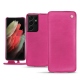 Lederschutzhülle Samsung Galaxy S21 Ultra - Rose BB
