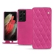 レザーケース Samsung Galaxy S21 Ultra - Rose BB - Couture