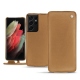 Funda de piel Samsung Galaxy S21 Ultra - Beige Veggie