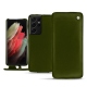 Funda de piel Samsung Galaxy S21 Ultra - Vert Veggie