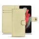 Custodia in pelle Samsung Galaxy S21 Ultra - Beige ( Nappa - Pantone 7502C ) 
