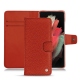Custodia in pelle Samsung Galaxy S21 Ultra - Papaye ( Pantone 180C ) 