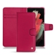 Capa em pele Samsung Galaxy S21 Ultra - Rose fluo
