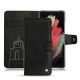 Custodia in pelle Samsung Galaxy S21 Ultra - Negre poudro