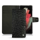 Funda de piel Samsung Galaxy S21 Ultra - Autruche nero