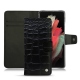 Funda de piel Samsung Galaxy S21 Ultra - Crocodile nero