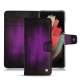 Custodia in pelle Samsung Galaxy S21 Ultra - Violet Patine