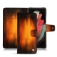 Samsung Galaxy S21 Ultra leather case - Fauve Patine