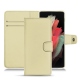 Capa em pele Samsung Galaxy S21 Ultra - Beige PU