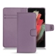 Housse cuir Samsung Galaxy S21 Ultra - Lilas PU