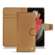 Funda de piel Samsung Galaxy S21 Ultra - Beige Veggie