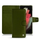 가죽 커버 Samsung Galaxy S21 Ultra - Vert Veggie