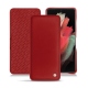 Housse cuir Samsung Galaxy S21 Ultra - Rouge ( Nappa - Pantone 199C ) 