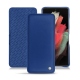 硬质真皮保护套 Samsung Galaxy S21 Ultra - Bleu océan ( Nappa - Pantone 293C ) 
