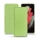 Samsung Galaxy S21 Ultra leather case - Vert olive ( Nappa - Pantone 578U ) 