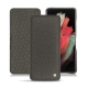 Housse cuir Samsung Galaxy S21 Ultra - Anthracite ( Pantone 424C ) 