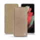 硬质真皮保护套 Samsung Galaxy S21 Ultra - Taupe vintage ( Pantone 7530C ) 