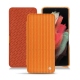 Samsung Galaxy S21 Ultra leather case - Abaca arancio
