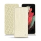 Funda de piel Samsung Galaxy S21 Ultra - Crocodile milk