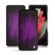 Samsung Galaxy S21 Ultra leather case - Violet Patine