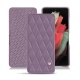 Capa em pele Samsung Galaxy S21 Ultra - Lilas - Couture ( Nappa - Pantone 2645U ) 