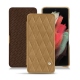 硬质真皮保护套 Samsung Galaxy S21 Ultra - Sable vintage - Couture