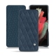 Samsung Galaxy S21 Ultra leather case - Jean vintage - Couture