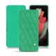 Housse cuir Samsung Galaxy S21 Ultra - Menthe vintage - Couture