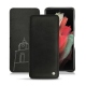 Lederschutzhülle Samsung Galaxy S21 Ultra - Negre poudro