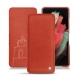 Housse cuir Samsung Galaxy S21 Ultra - Arange clouquié
