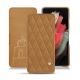 硬质真皮保护套 Samsung Galaxy S21 Ultra - Castan esparciate - Couture
