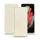 Funda de piel Samsung Galaxy S21 Ultra - Blanc PU