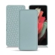 Lederschutzhülle Samsung Galaxy S21 Ultra - Bleu Ciel PU