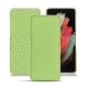 Custodia in pelle Samsung Galaxy S21 Ultra - Vert olive PU