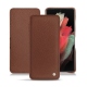 Funda de piel Samsung Galaxy S21 Ultra - Marron délicat