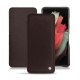 Custodia in pelle Samsung Galaxy S21 Ultra - Marron envoûtant