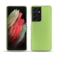 Custodia in pelle Samsung Galaxy S21 Ultra - Vert olive ( Nappa - Pantone 578U ) 