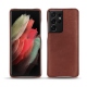 Funda de piel Samsung Galaxy S21 Ultra - Passion vintage ( Glutton - Red ) 