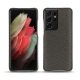 Custodia in pelle Samsung Galaxy S21 Ultra - Anthracite ( Pantone 424C ) 