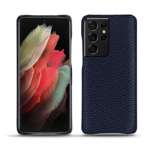 Funda de cuero Samsung Galaxy S21 Ultra PremiumCobalt ( Pantone #2b253f ) 