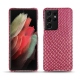 レザーケース Samsung Galaxy S21 Ultra - Serpent ciclamino