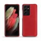 Funda de piel Samsung Galaxy S21 Ultra - Rouge troupelenc